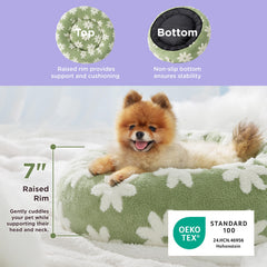 LE SURE anti-slip bottom keeps the bed in place on slick floors.