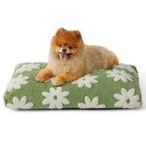 LE SURE small dog bed green outer cover for easy cleaning and comfy lounging.