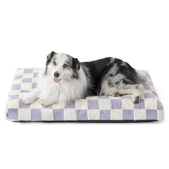 LE SURE XLarge Dog Bed Purple Cover: plush comfort and machine-washable ease.