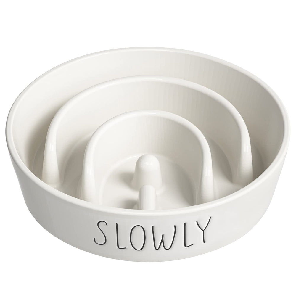 LE TAUCI PET slow-feeder bowl 1.5 cups ceramic improves feeding pace