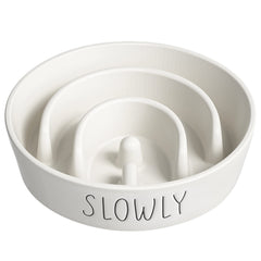 LE TAUCI PET slow-feeder bowl 1.5 cups ceramic improves feeding pace