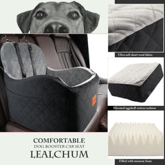 Lealchum clip-on safety leashes secure your dog without restricting movement