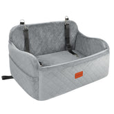 Lealchum dog car seat arc design for cozy medium-dog travel comfort