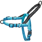 Leash Boss No Pull Harness front view with wave pattern for confident walks