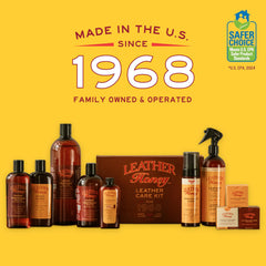 Leather Honey car-seat: safe, fast leather interior cleaning.