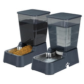 Leefele Automatic Waterer bottle and base for mess-free hydration on demand.