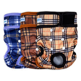 Leekalos dog diapers pack three medium adjustable fit for secure daytime protection.