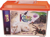 Lee's Kritter Keeper medium rectangle with lid and handle for easy transport and containment