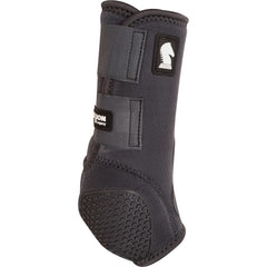 Legacy2 Flexion cradle fetlock front boot shows independent cells for motion.
