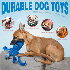 LEGEND SANDY cuddle buddy cotton toy supports calming moments for anxious dogs.