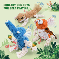LEGEND SANDY scorpion plush chew toy with durable fabric for small dogs