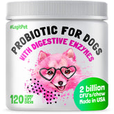 LEGITPET probiotics dog chews bottle supports gut health and digestion