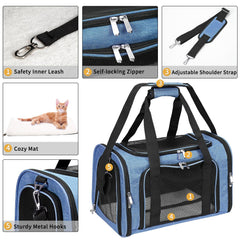 LEHNI adjustable shoulder strap enables hands-free carrying during trips.