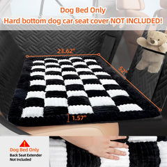 LEHNI backseat pet bed mat bottom with non-slip design for safety