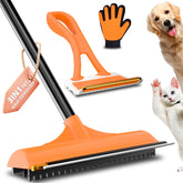 Leishiyen 58in carpet rake with adjustable handle for easy reach