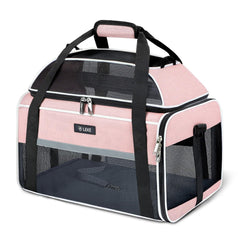 Lekereise top-expandable pet carrier underseat Alaska TSA-ready helps you travel light with small pets.