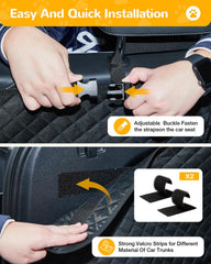 Lekereise SUV Cargo Liner four-layer waterproof fabric keeps interiors clean