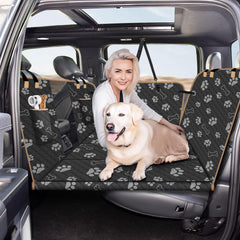 Lekespring dog car seat cover back seat bottom board supports pets securely