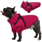 LeLePet 3in1 dog coat outer shell providing windproof protection for chilly walks.