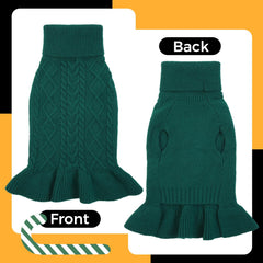Lelepet cable-knit detail highlights cozy warmth and texture