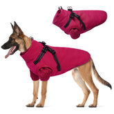 LeLePet dog coat outer shell windproof for all-weather protection during outdoor walks.