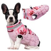 LeLePet warm dog winter coat with waterproof fleece keeps small dogs cozy outdoors