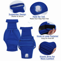 LeleTail adjustable belly-wrap provides a secure, comfortable fit during activities