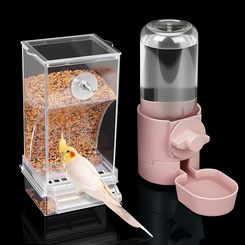 Lemtrflo No Mess Bird Feeder top-refill design for quick replenishment.