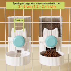 Lemtrflo Rabbit Feeder gravity-fed operation without electricity.