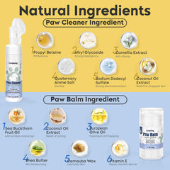 Leopong dog paw balm stick provides lick-safe moisture for dry paw pads