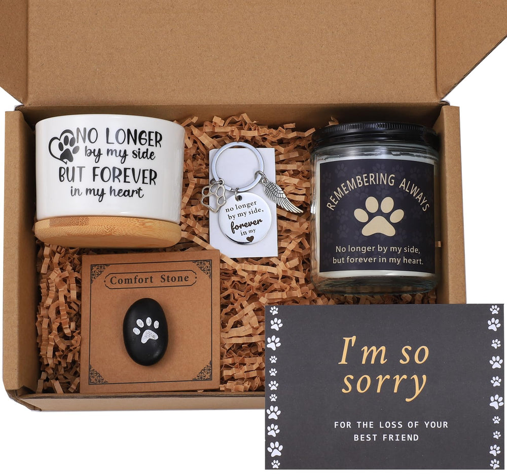 lesen loss-dog-cat-pet-sympathy-gift-box image offers comforting remembrance for pet loss.