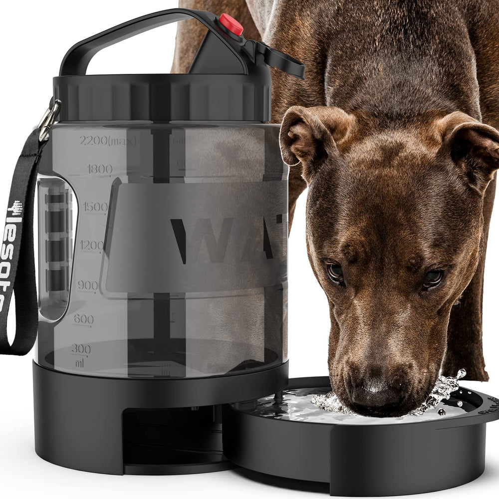 Lesotc 77oz bottle with large capacity for long outdoor hikes