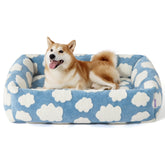 LE SURE cute dog bed large dog orthopedic sofa offers elevated support for comfortable sleep