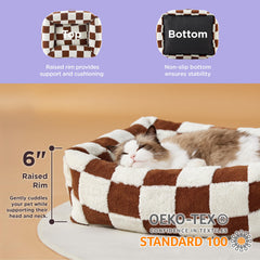 LE SURE orthopedic pet sofa demonstrates durable cushioning for joints