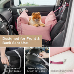 LE SURE Lesure car seat side-pocket storage for easy on-the-go essentials.