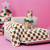 LE SURE waterproof-dog-blanket large-dogs brown shields furniture from spills.