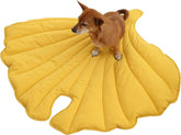 Letalong leaf blanket folded for compact storage and travel readiness