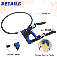 LetPetRun blind dog halo harness soft-foam-protection highlights impact absorption for gentle guidance indoors.