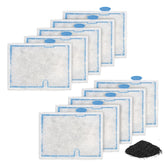 LEWEREST small filter cartridge packaging shows a 10 pack for reliable aquarium filtration.