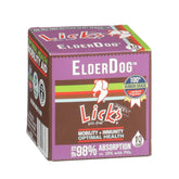 Licks ElderDog LiquiPaks packaging for easy senior-dog supplementation.