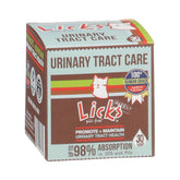 Licks Pill Free cat urinary tract care gel packets packaging for easy dosing