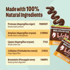 Licks Pill Free dog gummy vitamins pack suggests tasty support for daily digestive routines