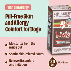 Licks Pill Free LiquiPaks gel-pack closeup demonstrates easy lick dosing