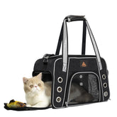 Lifeand cat carrier open view showing spacious interior for cozy travel
