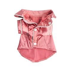 Lifeunion pajamas two-legged vest close-up highlights easy on/off button closure.