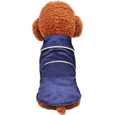 Lifeunion two-legged pajamas front view in blue for cozy wear