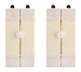 LIFLIX 2-pack wall corner scratcher mounted to wall protects furniture.