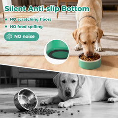 LIHONG 64oz non-slip bottom prevents spills during feeding