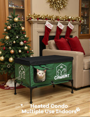 LiLadayd thermostat-controlled heater maintains pet-safe warmth.