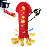 lilfrd water bottle dog toy octopus for engaging fetch and bottle reuse
